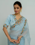 Lotus Saree Set - saree New Zealand