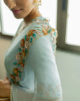 Lotus Saree Set - saree New Zealand