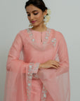 Ceiline Kurta Set - peach dress Sydney