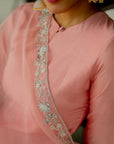 Ceiline Kurta Set - peach dress Sydney