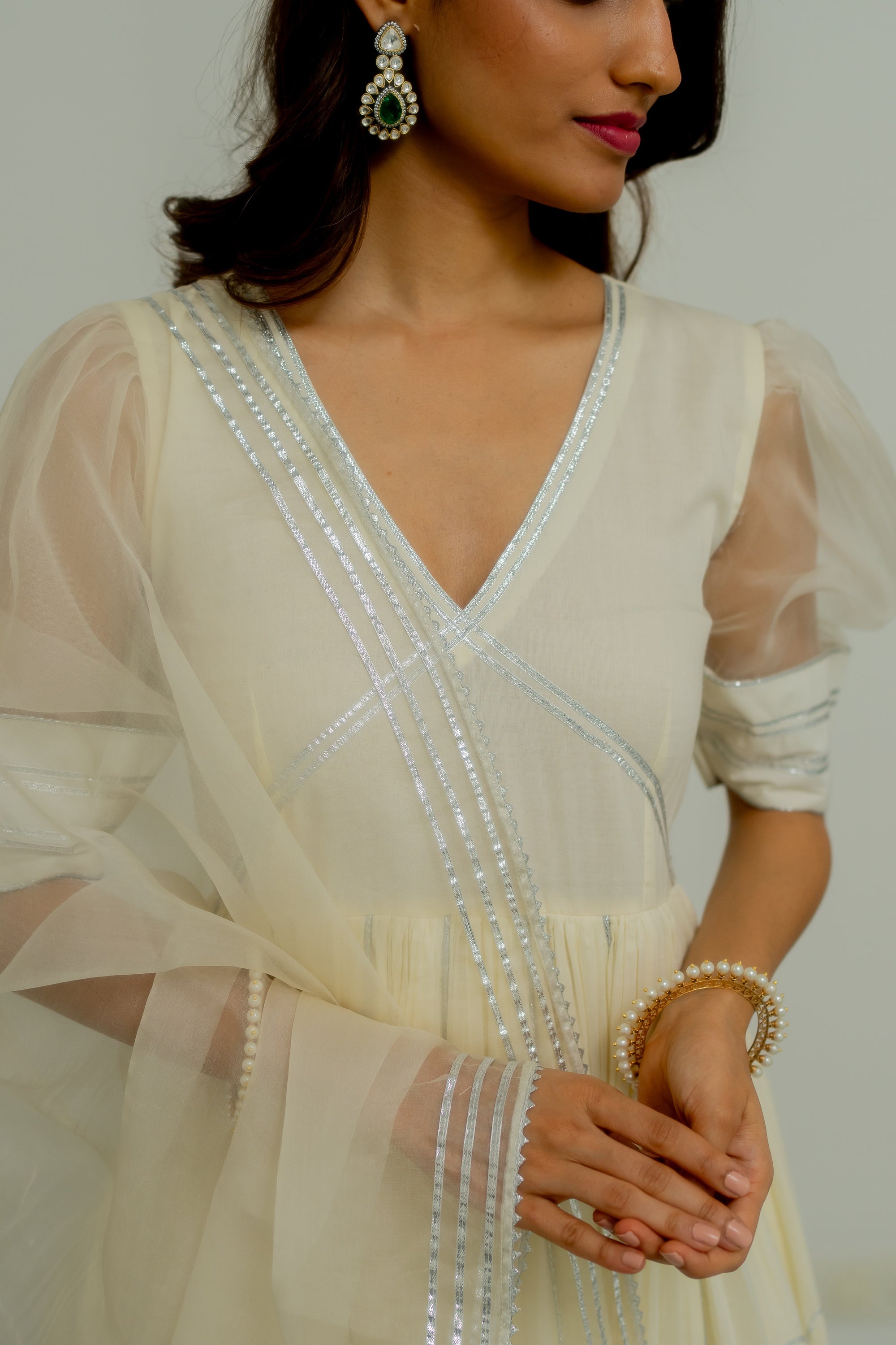Tilfi Ivory Anarkali - anarkali Australia