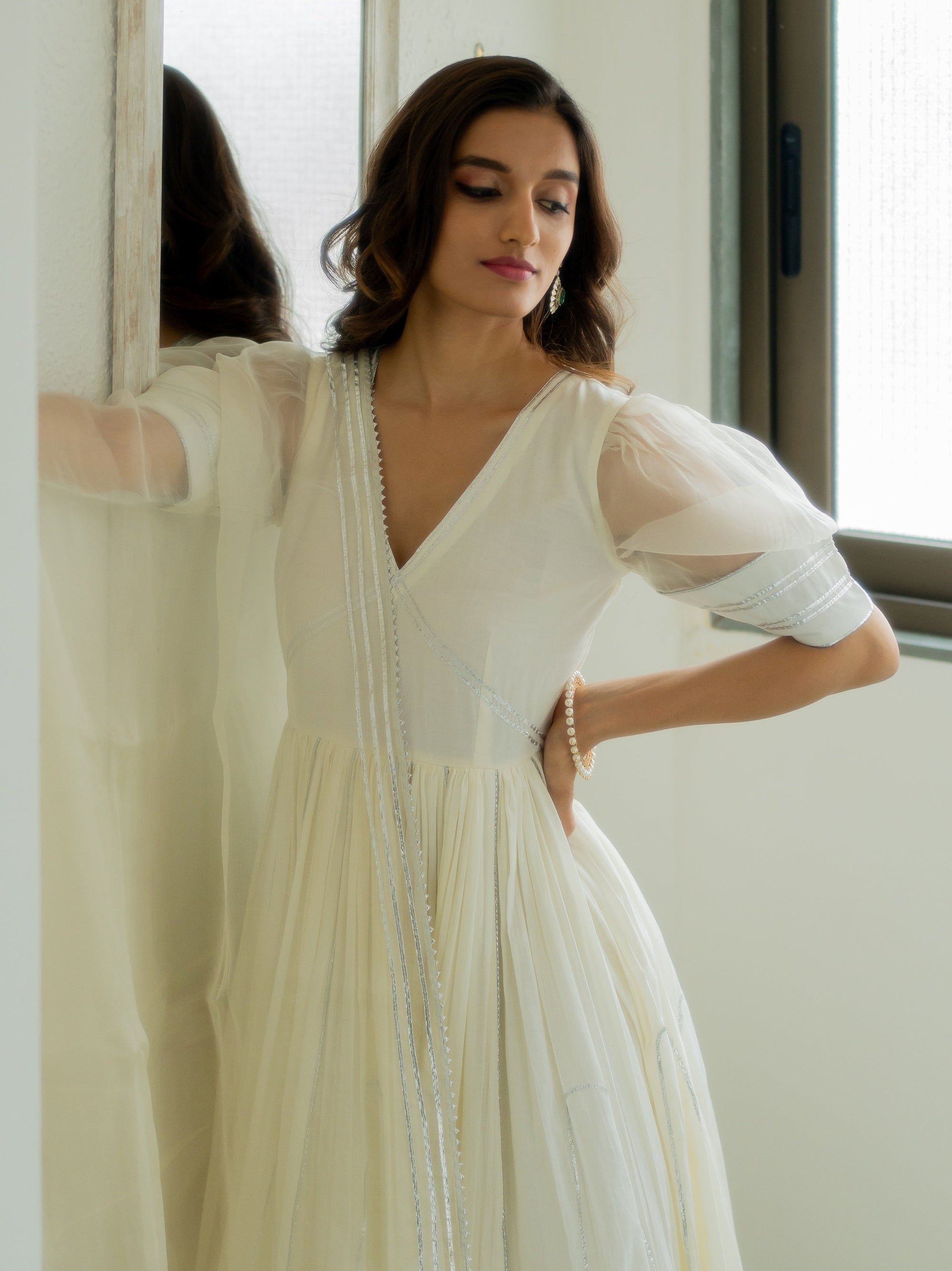 Tilfi Ivory Anarkali - anarkali Australia