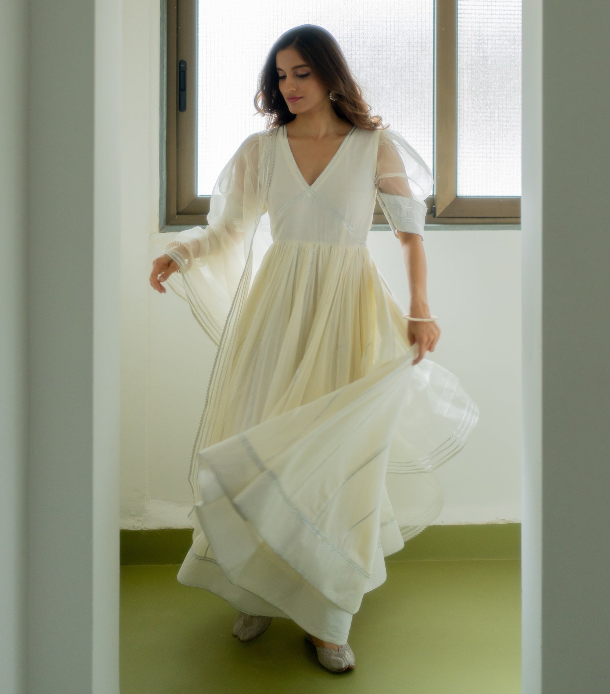 Tilfi Ivory Anarkali - anarkali Australia