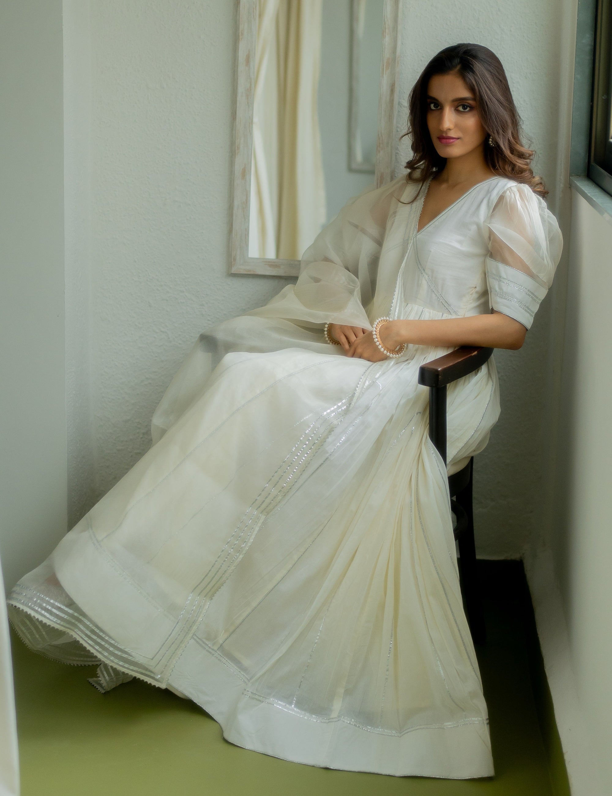Tilfi Ivory Anarkali - anarkali Australia
