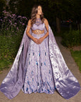 Purple Lehenga Set