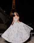 Grey Corset Lehenga Set - embroidered lehenga