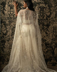 Ivory Halter Skirt Set - indian outfits