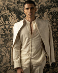 Ivory Prince Coat Set - indian garb men