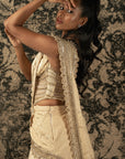 Light Gold Ready Saree - saris dresses