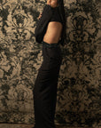 Black Suave Jumpsuit - indian fashion