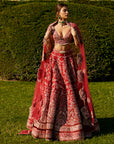 Red Lehenga Set