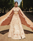 blush pink lehenga , designer outfits for women