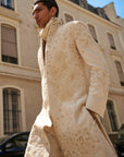White Monotone Sherwani