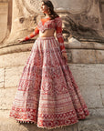Full Sleeve - Red Lehenga Set