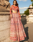 Full Sleeve - Red Lehenga Set