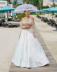 Ivymist Spring Mint Lehenga Set - mint lehnega