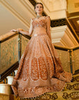 Rustic Raw Silk Elegance Lehenga Set - raw silk lehenga
