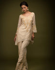 Ivory Beige Co Ord Set - indian attire Canada