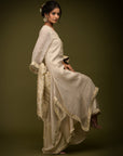 Ivory Kurta and Dhoti Set - dhoti kurta ladies