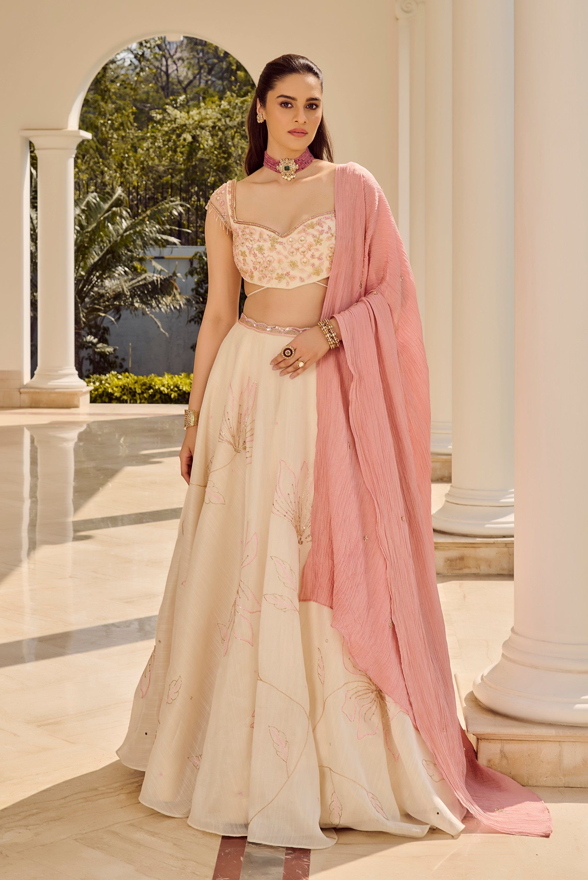 Dreamy Dahlia Lehenga Set