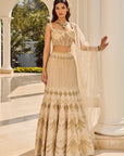 Dusty Ivory Lehenga Set