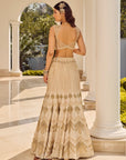 Dusty Ivory Lehenga Set