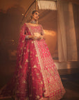 Rani Heavily Embroidered Lehenga - embroidered lehenga Sydney