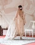 Ivory Beige Kurta and Palazzo with Dupatta - beige kurti