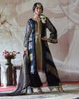 Tissue Kurta and Mushroo Silk Palazzo Set - kurti for women