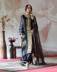 Tissue Kurta and Mushroo Silk Palazzo Set - kurti for women