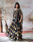 Georgette Lehenga and Banarasi Brocade Blouse Set - lehenga