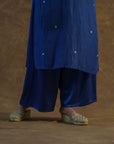 Royal Blue Kurta with Palazzo Pants and Dupatta - indian attire Australia