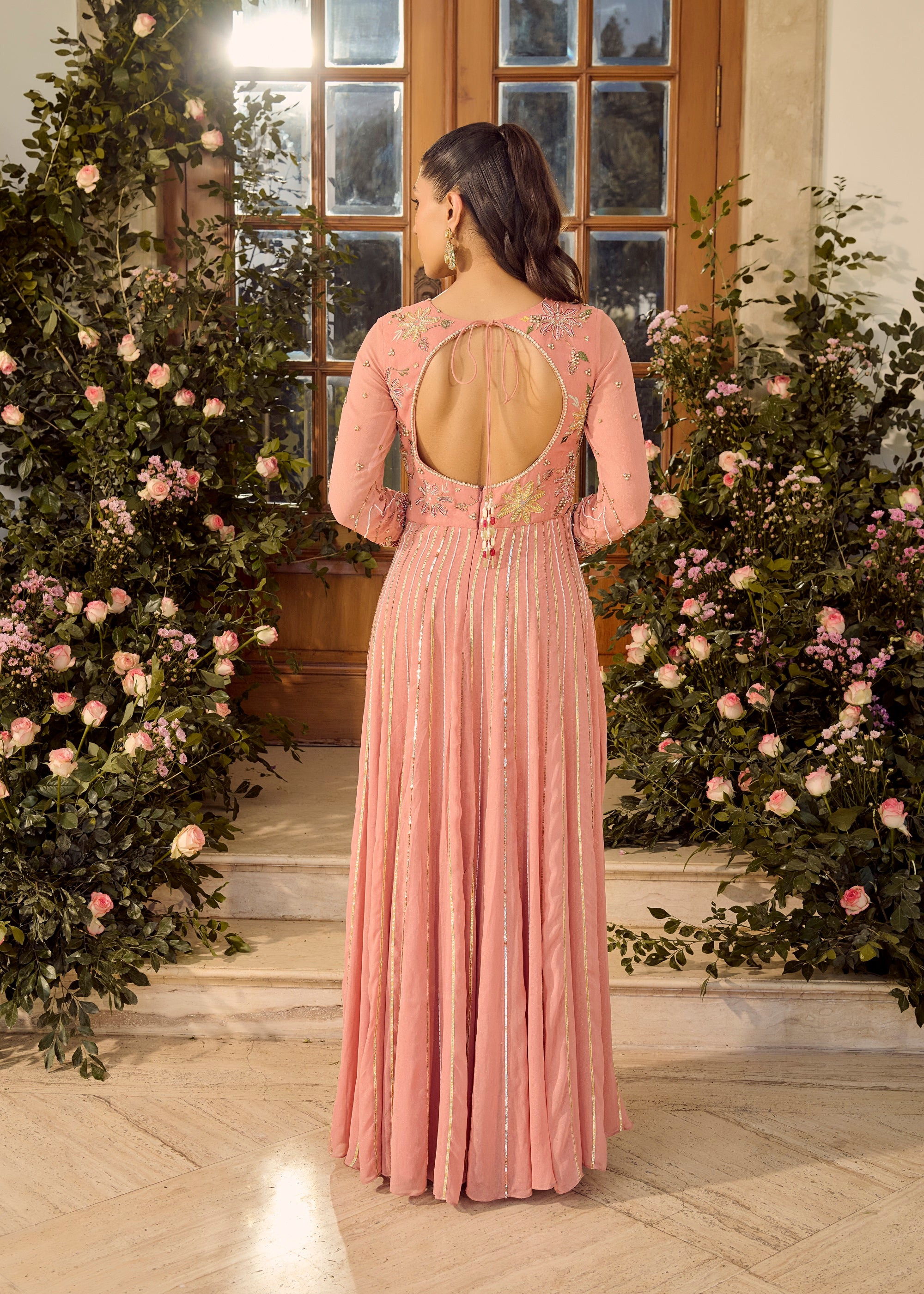 Fairy Pink Anarkali Set