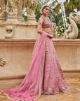 Flamingo Flounce Lehenga Set - Lehenga Australia