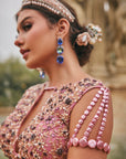Flamingo Flounce Lehenga Set