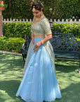 Fresh Like Mint Lehenga Set