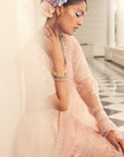 Pink GULZAR Embroidered Lehenga - pink embroidered lehenga USA