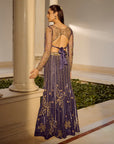 Glam Blue Lehenga Set