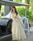 Ivory Lehenga Set - indian lehenga choli Canada