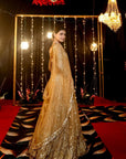 Icarus Gold Lehenga Set - golden lehenga Australia