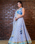Periwinkle Sharmily Lehenga Set - lehenga set