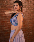 Periwinkle Sharmily Lehenga Set