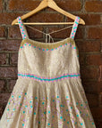 Beige Gown in Thread and Sequin Work - gown Sydney