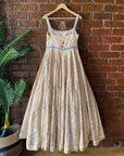 Beige Gown in Thread and Sequin Work - gown Sydney