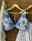 Periwinkle Sharmily Lehenga Set - lehenga set Australia