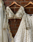 Ivory Sharmily Lehenga Set - lehenga New Zealand