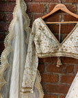 Ivory Sharmily Lehenga Set - lehenga New Zealand