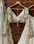 Ivory Sharmily Lehenga Set - lehenga New Zealand