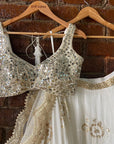 Ivory Mirror Work Lehenga Set - lehenga lehenga choli