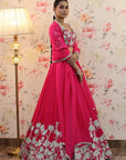 Magenta Lehenga Set - lehenga lehenga choli